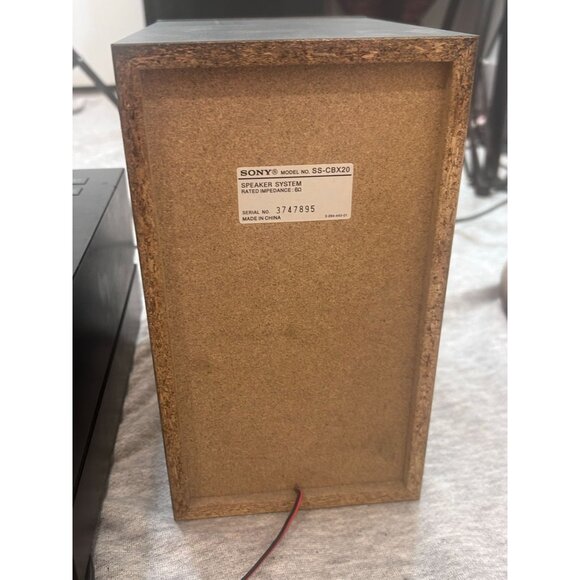 Sony CMT-BX20i Micro Hi-Fi Shelf System CD Player Radio iPod Dock Speakers - Picture 13 of 14